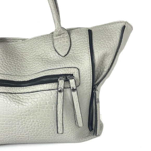 Charming Charlie Gray Multi Zipper Purse - Picture 4 of 5